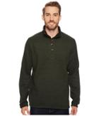 Stetson 1499 Bonded Sweater Knit Pullover (green) Men's Sweater