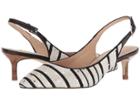 L.k. Bennett Ava (black/white Sequin Striped Jacquard) High Heels