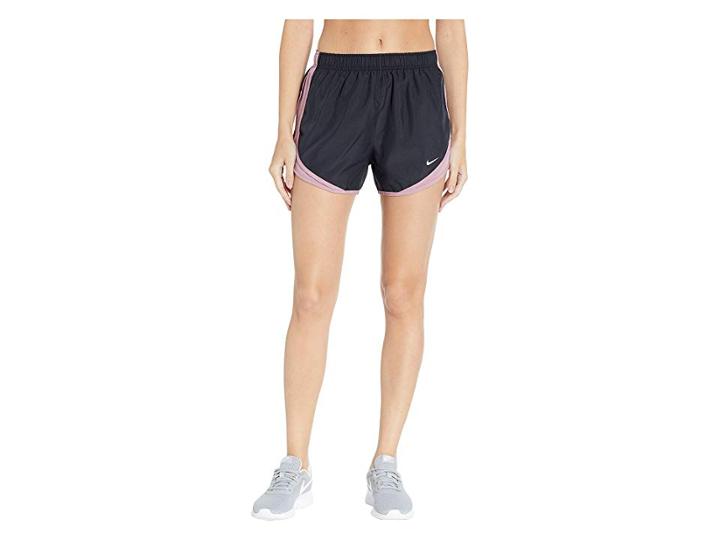 Nike Dry Tempo Short (black/plum Dust/plum Dust/wolf Grey) Women's Shorts