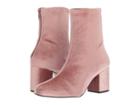Free People Cecile Velvet Boot (rose) Women's Boots