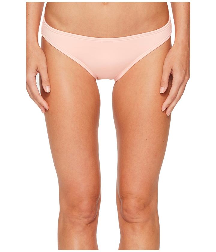 Vince Camuto Riviera Solids Classic Bikini Bottoms (peony) Women's Swimwear