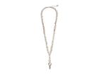 Guess Lucite Link Lanyard Necklace (cream/gold) Necklace