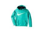 Nike Kids Therma Pullover Training Hoodie (little Kids/big Kids) (neptune Green) Boy's Sweatshirt