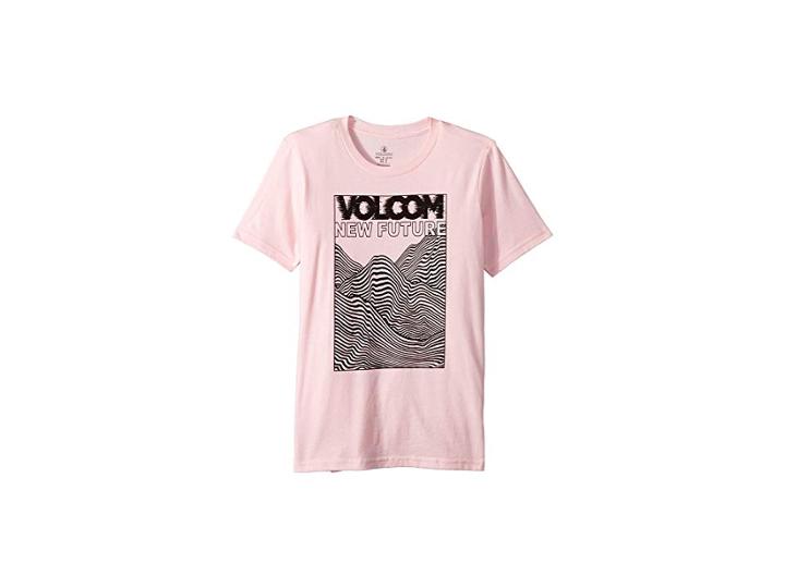 Volcom Kids Volcom Chatter Tee (little Kids/big Kids) (dusty Rose) Girl's T Shirt