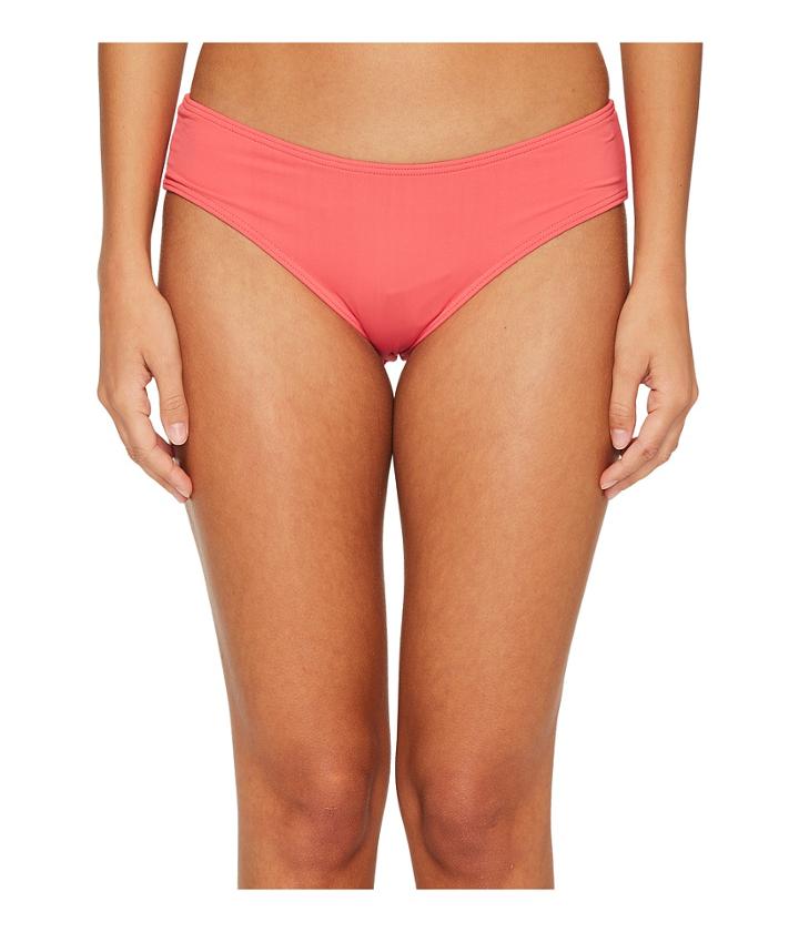 Billabong Sol Searcher Hawaii Bikini Bottom (passion Fruit) Women's Swimwear