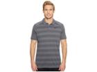 Nike Golf Zonal Cooling Stripe Polo (dark Grey/black/flat Silver) Men's Clothing
