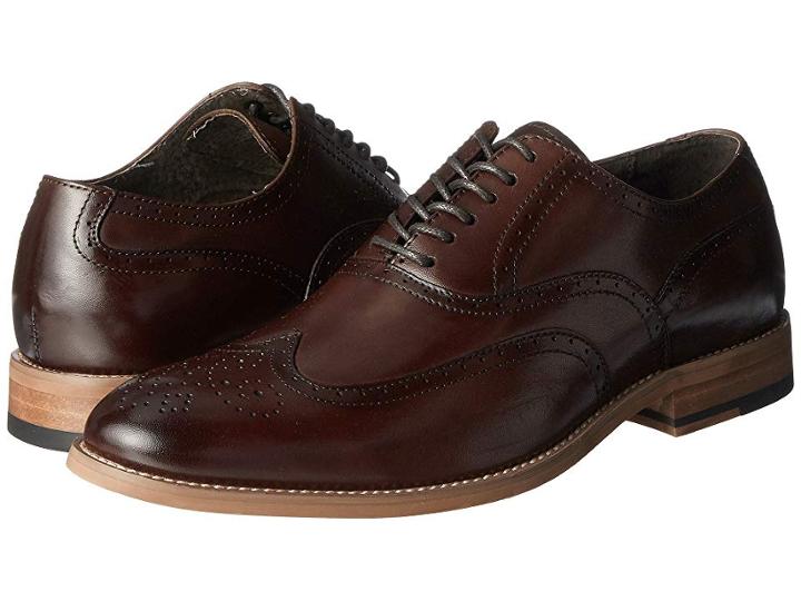 Stacy Adams Dunbar Wingtip Oxford (brown) Men's Shoes