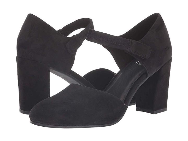 Eileen Fisher Malta (black Velvet) High Heels