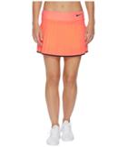 Nike Victory Skirt (lava Glow/black) Women's Skort