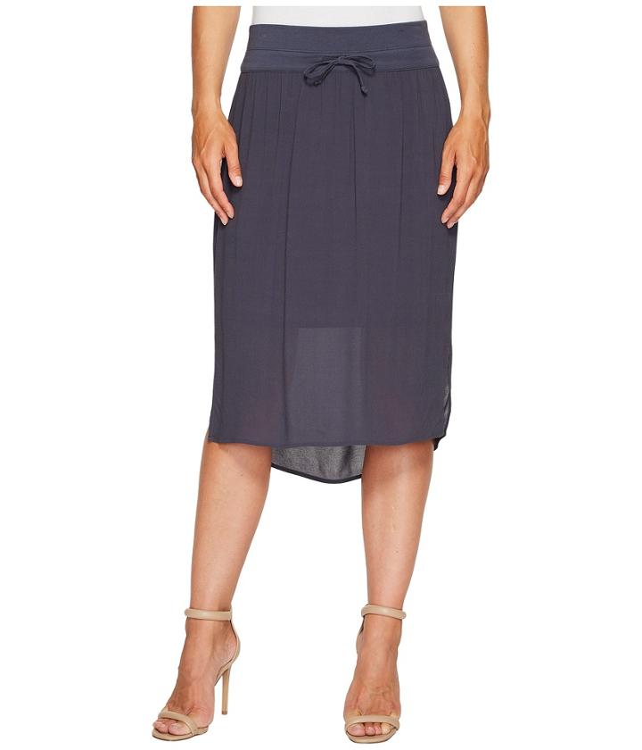 Nic+zoe Radiance Skirt (slate) Women's Skirt