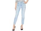7 For All Mankind Roxanne Ankle W/ Paneled Seams Cut Off Hem In Vintage Dawn (vintage Dawn) Women's Jeans