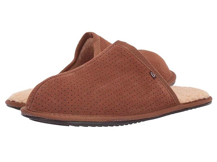Lamo Landon Suede (chestnut) Women's Slippers