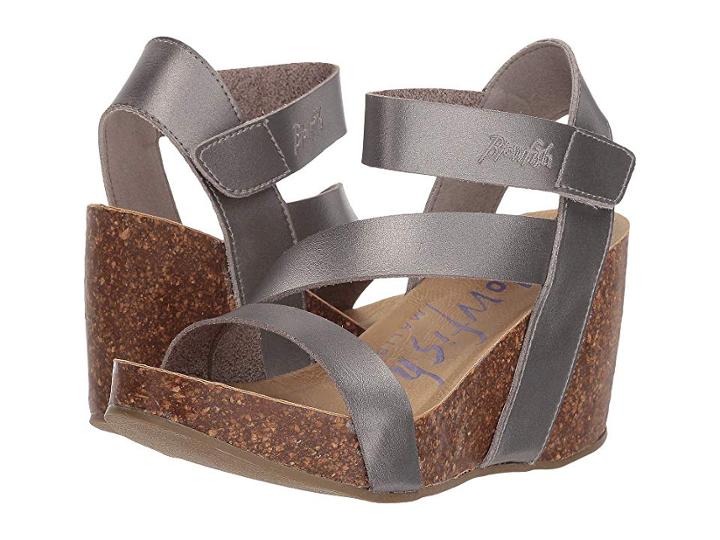 Blowfish Hapuku (pearl Pewter Dyecut) Women's Sandals