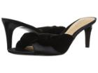 Lauren Ralph Lauren Genevie (black/black Satin/velvet) Women's Shoes