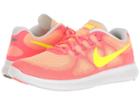 Nike Free Rn 2017 (sunset Glow/volt/hot Punch/violet Dust) Women's Running Shoes