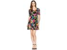 Karen Kane Botanica Print A-line Dress (print) Women's Dress