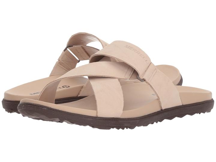 Merrell Around Town Sunvue Slide (natural Tan) Women's Shoes
