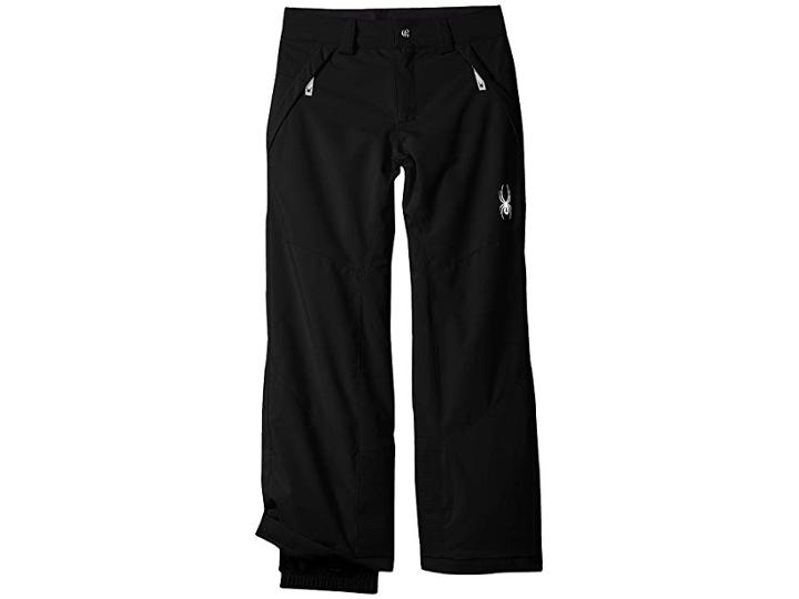 Spyder Kids Olympia Regular Pants (big Kids) (black/black) Girl's Outerwear