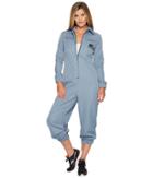 Reebok Me Jumpsuit (brave Blue) Women's Jumpsuit & Rompers One Piece