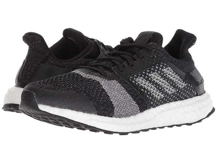 Adidas Running Ultraboost St (black/silver Metallic/carbon) Women's Running Shoes