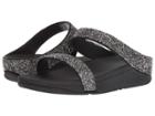 Fitflop Fino Quartz Sandals (black) Women's  Shoes