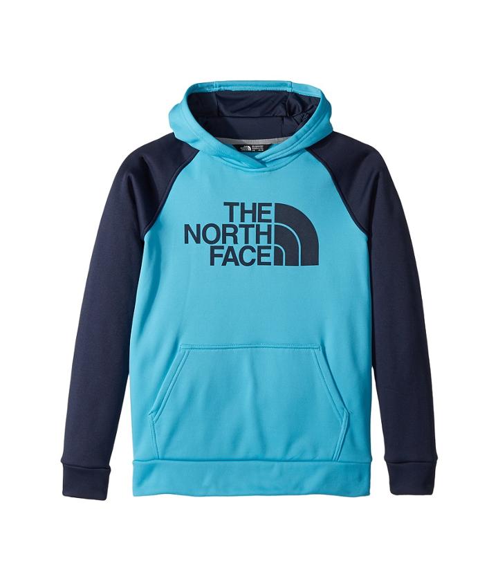 The North Face Kids Surgent 2.0 Pullover Hoodie (little Kids/big Kids) (turquoise Blue) Boy's Sweatshirt