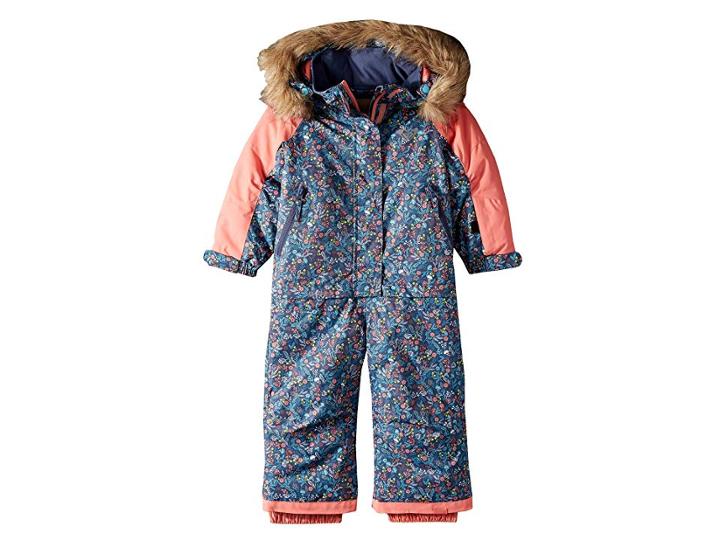 Roxy Kids Paradise Jumpsuit (toddler/little Kids) (bachelor Button/rumba Dusty) Girl's Jumpsuit & Rompers One Piece