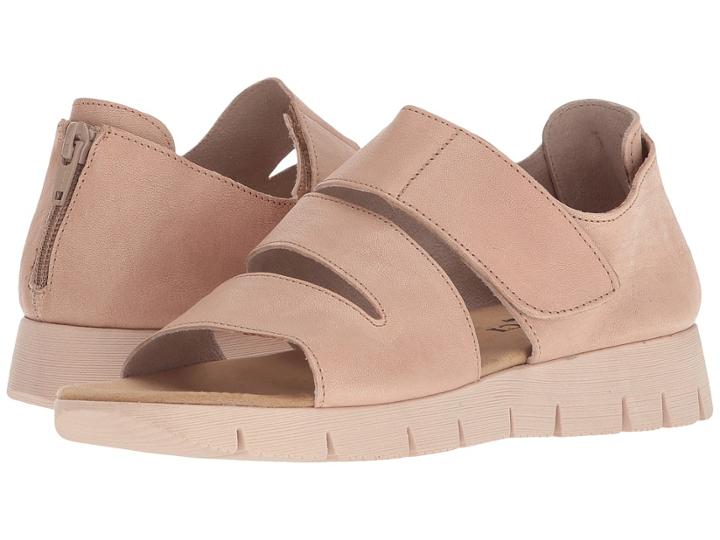 Sesto Meucci Tango (nude Rock/tory Nude Rubber) Women's Sandals