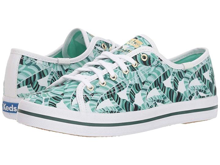 Keds Keds X Sunnylife Kickstart Banana Leaf (mint Multi Canvas) Women's Lace Up Casual Shoes