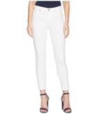 Lucky Brand Ava Skinny Jeans With Slit In Clean White (clean White) Women's Jeans
