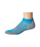 Thorlos Experia Energy No Show Single Pair (blue Sky) No Show Socks Shoes