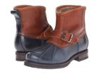 Frye Veronica Duck Engineer (navy Multi Smooth Pull Up/oiled Vintage) Women's Pull-on Boots