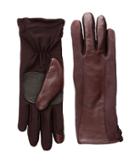 Echo Design Leather Stripe Superfit Gloves (port) Dress Gloves