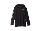 Quiksilver Kids Rough Right Hoodie (big Kids) (black) Boy's Long Sleeve Pullover