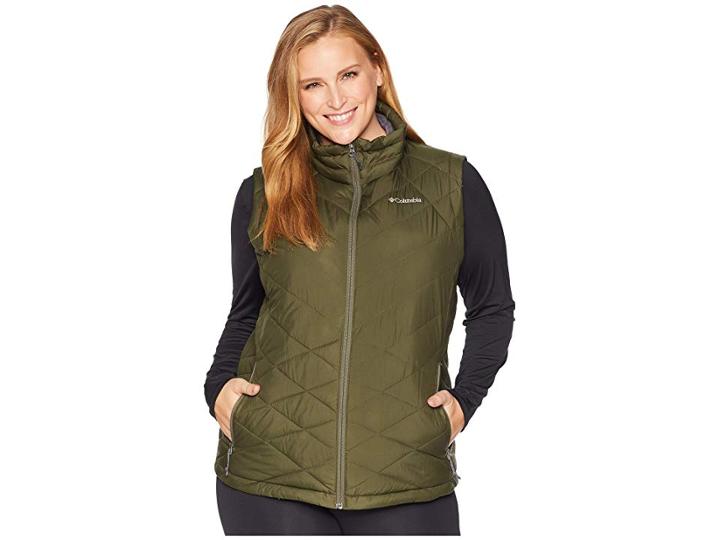 Columbia Plus Size Heavenly Vest (nori) Women's Vest