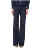 See By Chloe Embellished Denim Pants (indigo) Women's Casual Pants
