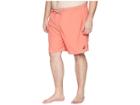 Nautica Big & Tall Big Tall Elastic Waist Swim Trunk (spiced Coral) Men's Swimwear