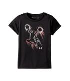 Under Armour Kids Cheer Spark Short Sleeve Tee (little Kids) (black) Girl's Clothing