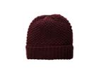 Lauren Ralph Lauren Birdseye Texture Hat (wine) Cold Weather Hats