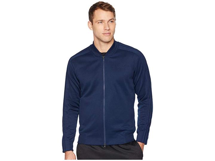 Adidas Sport Id Track Bomber Jacket (collegiate Navy) Men's Jacket