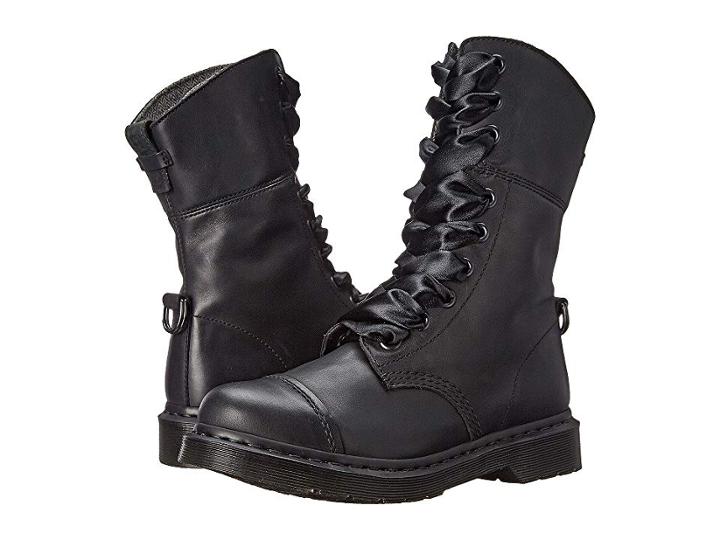Dr. Martens Aimilita (black Darkened Mirage 2) Women's Shoes