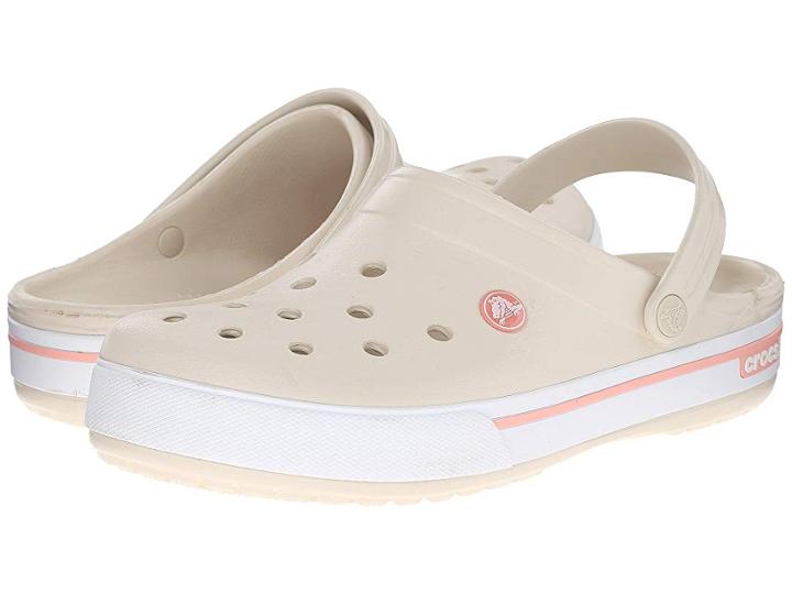 Crocs Crocband Ii.5 Clog (stucco/melon) Clog Shoes