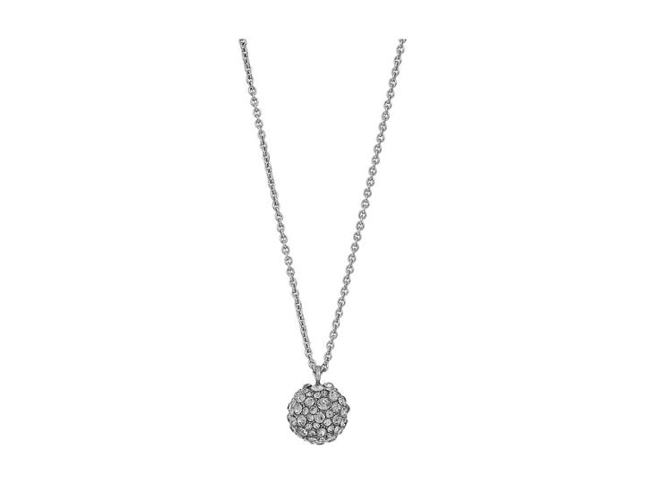 Vera Bradley Radiant Fireball Short Necklace (silver Tone) Necklace
