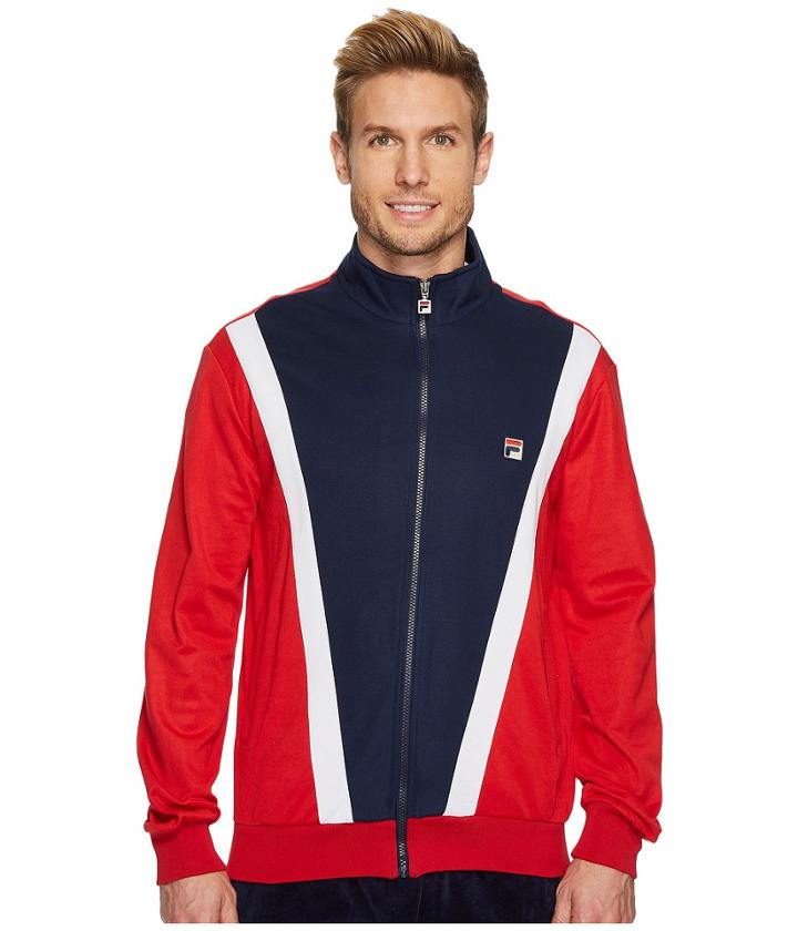 Fila Grosso Jacket (navy/white/red) Men's Coat
