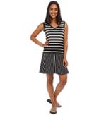 Lole Arleta Dress (black Stripe) Women's Dress