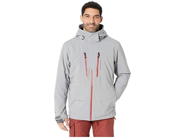 Obermeyer Kodiak Jacket (zinc Grey) Men's Coat