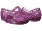 Crocs Kids Isabella Glitter Jelly Flat Ps (toddler/little Kid) (wild Orchid) Girls Shoes