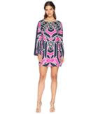 Juicy Couture Avant-garde Geo Dress (regal Avant-garde) Women's Dress