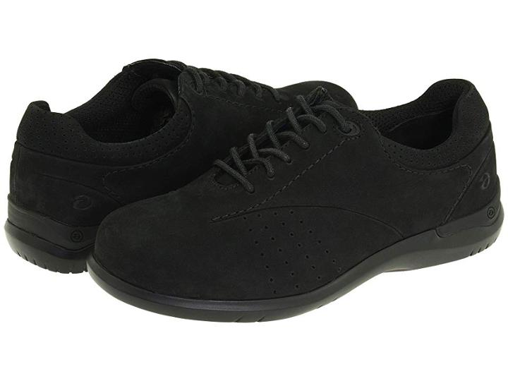Aravon Farren (black Nubuck) Women's Lace Up Casual Shoes