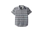 Quiksilver Kids Tama Kai Short Sleeve Shirt (big Kids) (tapestry Stripe) Boy's Short Sleeve Button Up